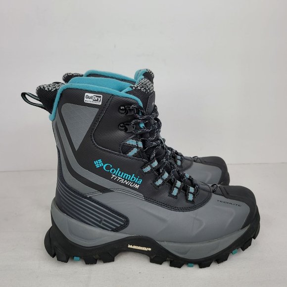 Columbia Powderhouse Titanium Shoes - Columbia Powderhouse Women's Titanium Omni-Heat 3D Waterproof Shoes US Size 6.5